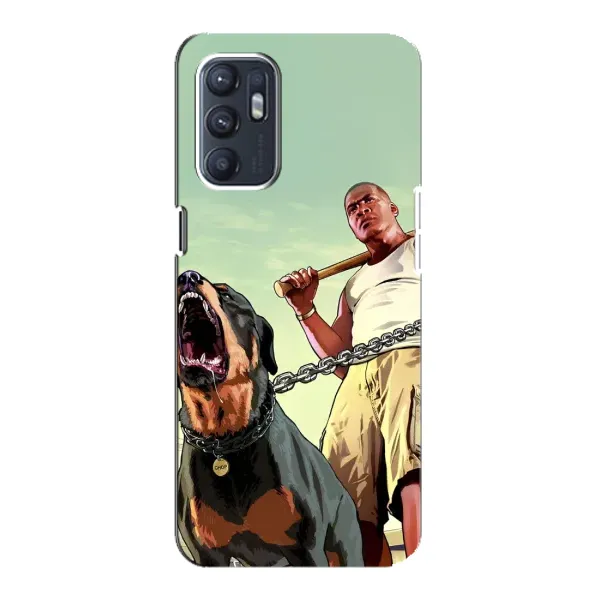 Чехол с рисунком «GTA» для OPPO Reno6 5G Чехол с рисунком «GTA» для OPPO Reno6 5G