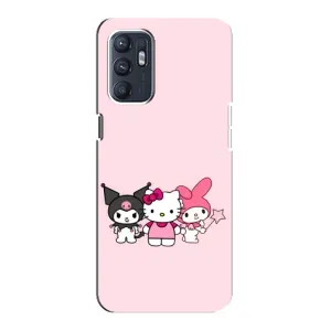 Чехол с персонажем Куроми на Oppo Reno6 5G (Куроми Мелоди Китти)