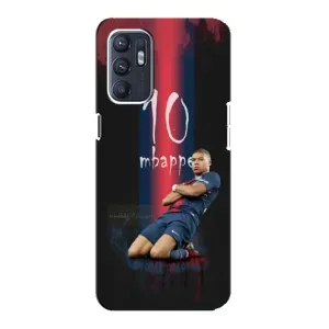 Чехол (TPU) с Футболистом на Oppo Reno6 5G (MBAPPE 10)