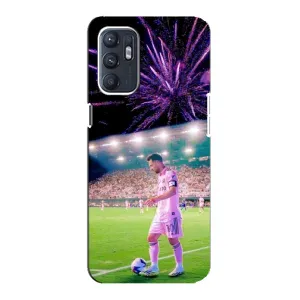 Чехлы Лео Месси в Майами на Oppo Reno6 5G (Месси в Майами)