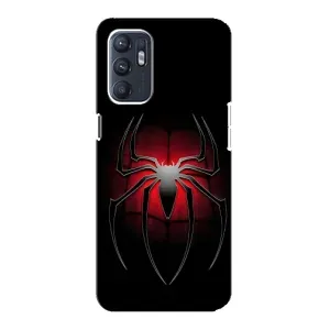 Чехол Супергерой Человека Паука на Oppo Reno6 5G (Паук)