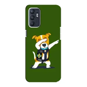 Чехол с принтом Собаки Патрон для Oppo Reno6 5G (Собака Патрон)
