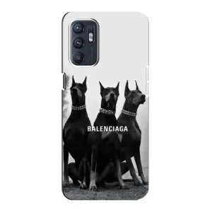 Чехол ДОБЕРМАН для Oppo Reno6 5G (Три добермана)