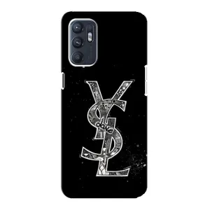 Чохол (Dior, Prada, YSL, Chanel) для Oppo Reno6 5G (YSL)