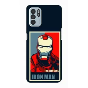 Чохол Супергерой Залізна Людина на Oppo Reno6 Z (Art Iron man)
