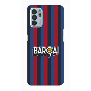 Чехол для Oppo Reno6 Z (Барселона) (BARCA)