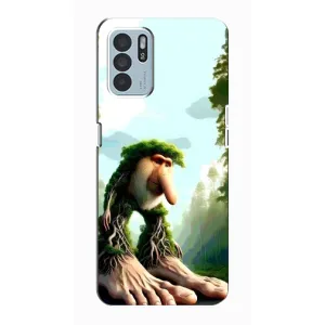 Чехол с мемами тралалело тралала для Oppo Reno6 Z (Брр брр патапим)