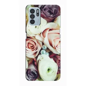 Чехлы с принтом Розочки для Oppo Reno6 Z (Букет РОЗ)