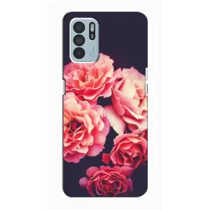 Чехлы с тематикой "ЦВЕТЫ" на Oppo Reno6 Z (Бутоны)