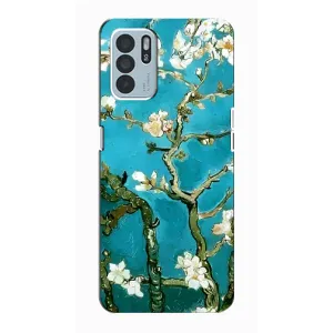 Чехол с принтом САКУРЫ на Oppo Reno6 Z (Цветение Сакуры)