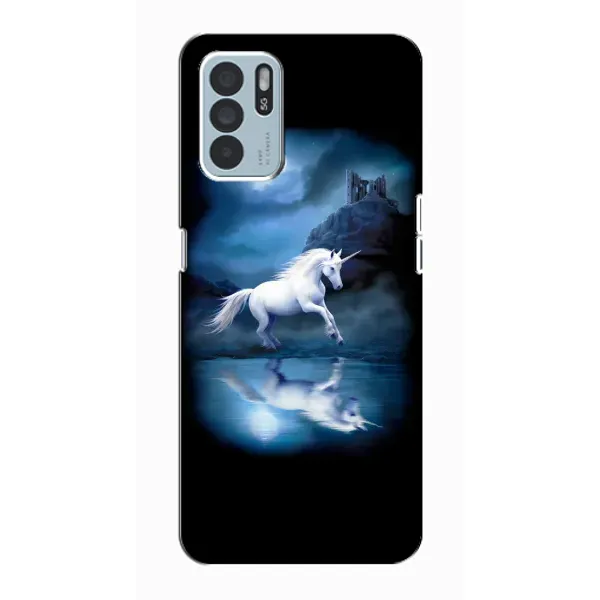 Чехол с рисунком «Единорог» для OPPO Reno6 Z Чехол с рисунком «Единорог» для OPPO Reno6 Z
