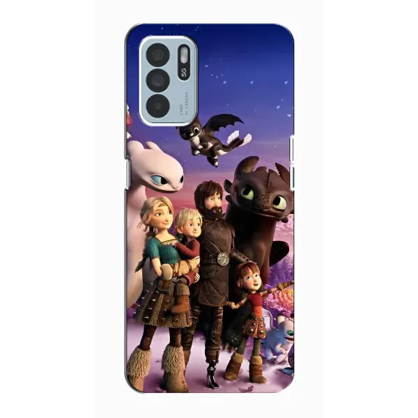 Чохол з малюнком «Герої дракона» для OPPO Reno6 Z Чохол з малюнком «Герої дракона» для OPPO Reno6 Z