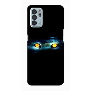 Чохли з зображенням різних тварин на Oppo Reno6 Z (Очі)