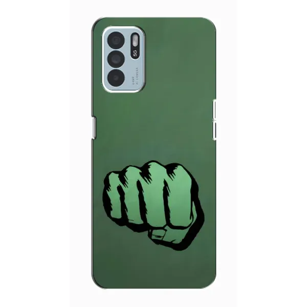 Чехол с рисунком «Халк» для OPPO Reno6 Z