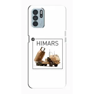 Чехлы на военную тематику для Oppo Reno6 Z (HIMARS)