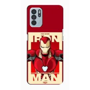Чохол Супергерой Залізна Людина на Oppo Reno6 Z (Iron man)
