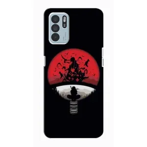 Чехлы с картинкой Итачи Учиха на Oppo Reno6 Z (Итачи на черном)