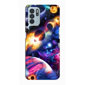Чехлы КОСМОС для Oppo Reno6 Z (Космический мир)