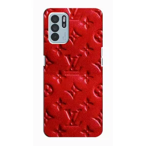 Текстурний Чохол Louis Vuitton для (Червоний ЛВ)