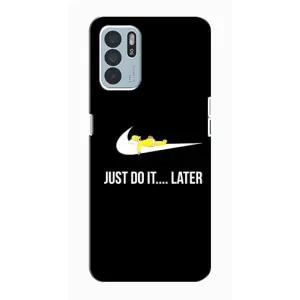 Силіконовый Чохол на Oppo Reno6 Z з картинкою НАЙК (Later)