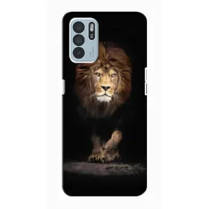 Чохол з картинкою на Oppo Reno6 Z (Гарний Лев)