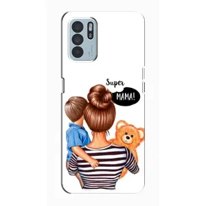 Чехлы для МАМЫ на Oppo Reno6 Z (Мама и сын)