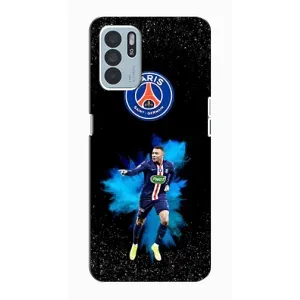 Чехол (TPU) с Футболистом на Oppo Reno6 Z (Мбаппе ПСЖ)