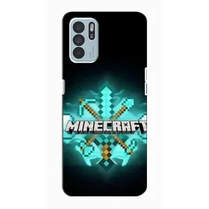 Чохол майнкрафт для Oppo Reno6 Z (MineCraft 2)