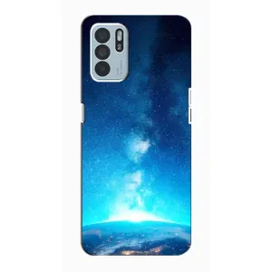 Чехлы КОСМОС для Oppo Reno6 Z (Млечный путь)