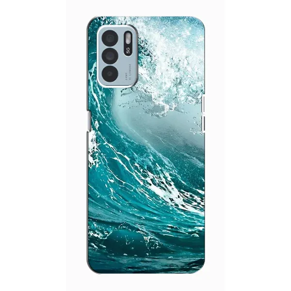 Чехол с рисунком «Морская волна» для OPPO Reno6 Z Чехол с рисунком «Морская волна» для OPPO Reno6 Z
