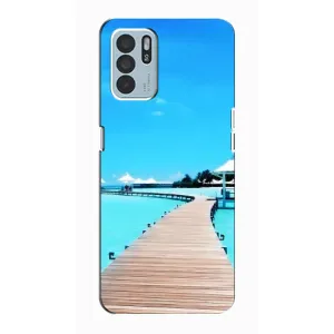 Летний Чехол на Oppo Reno6 Z (Набережная)