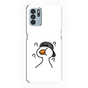 Бампер с принтом Мемы для Oppo Reno6 Z (Непонимание)