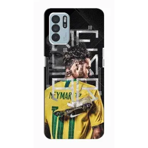 Силиконовый Чехол Oppo Reno6 Z (Neymar 10)