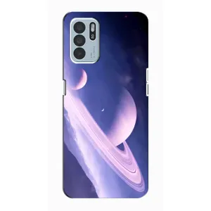 Чехлы КОСМОС для Oppo Reno6 Z (Планета в космосе)