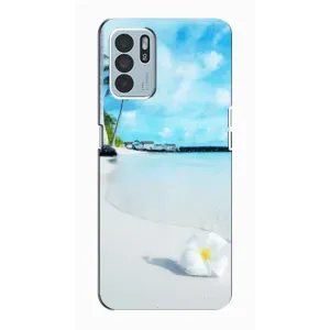 Летний Чехол на Oppo Reno6 Z (Пляж)