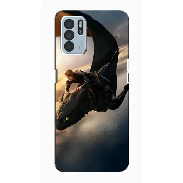 Чохол з малюнком «Політ Беззубика» для OPPO Reno6 Z Чохол з малюнком «Політ Беззубика» для OPPO Reno6 Z