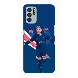 Силиконовый Чехол Oppo Reno6 Z (Празднование Неймара)