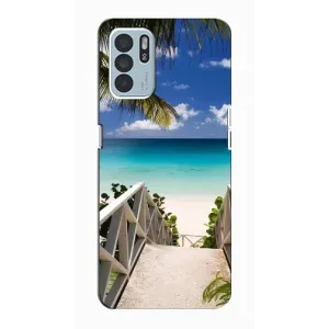 Летний Чехол на Oppo Reno6 Z (Рай)