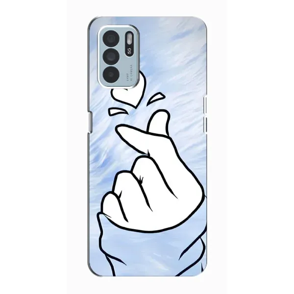 Чехол с рисунком «Сердечка знак» для OPPO Reno6 Z Чехол с рисунком «Сердечка знак» для OPPO Reno6 Z