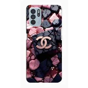 Чехол (Dior, Prada, YSL, Chanel) для Oppo Reno6 Z (Шанель)