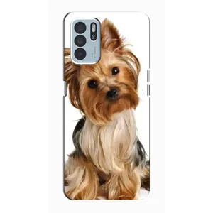 Чохол (ТПУ) Милі песики для Oppo Reno6 Z (Пес Терьєр)