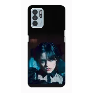 Чехлы с принтом Уэнсдей на Oppo Reno6 Z (Танец Уэнсдей)