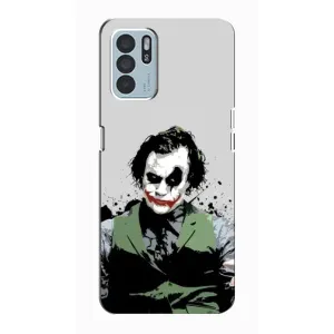 Чехлы с картинкой Джокера на Oppo Reno6 Z (Взгляд Джокера)