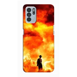 Чехол Оппенгеймер / Oppenheimer на Oppo Reno6 Z (Взрыв)