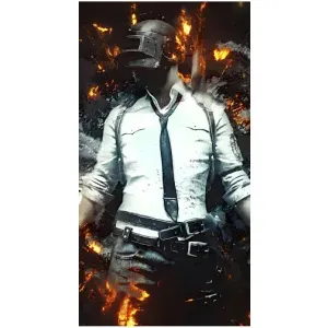 Чохол з картинкою "Герой Pubg" на Oppo Reno7 4G (Man Пубг)