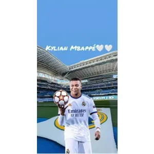 Чехол (TPU) с Футболистом на Oppo Reno7 4G (Mbappe Real)