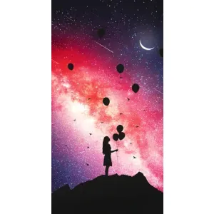 Силіконові Чохли Коханій людині для Oppo Reno7 4G (Кулі в небі)