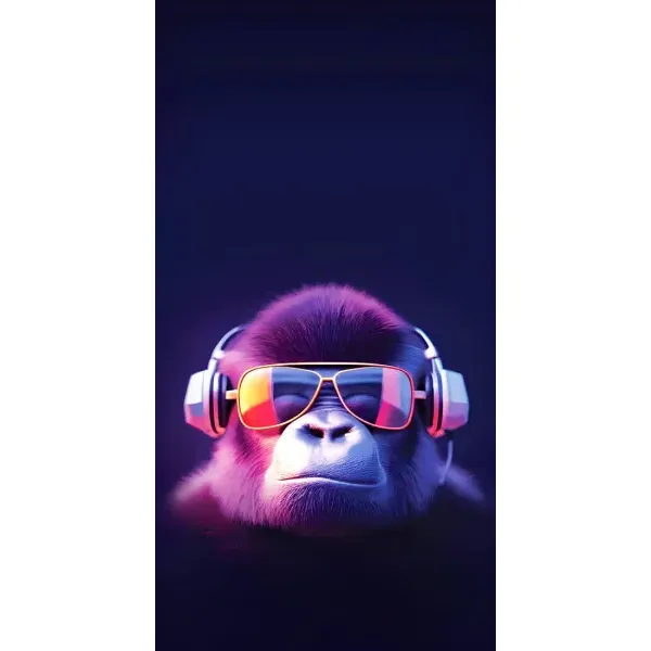 Чехол с рисунком «Стильная обезьяна» для OPPO Reno7 4G Чехол с рисунком «Стильная обезьяна» для OPPO Reno7 4G