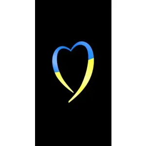 Силиконовый Чехол на Oppo Reno7 4G (Я-Украина) (Украинское сердце)