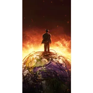 Чехол Оппенгеймер / Oppenheimer на Oppo Reno7 4G (Ядерщик)